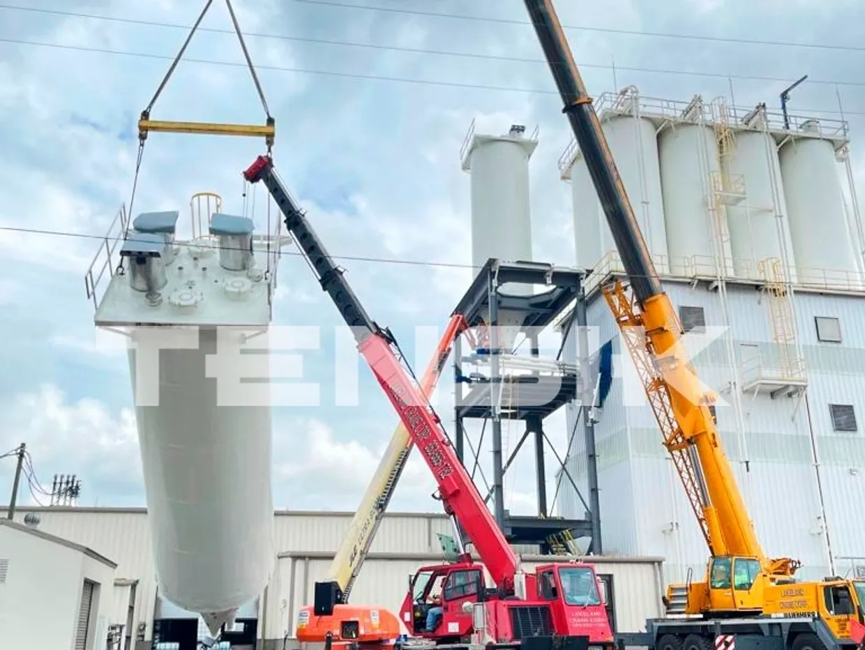 Maximizing Job Site Efficiency The Benefits of Portable Cement Silos