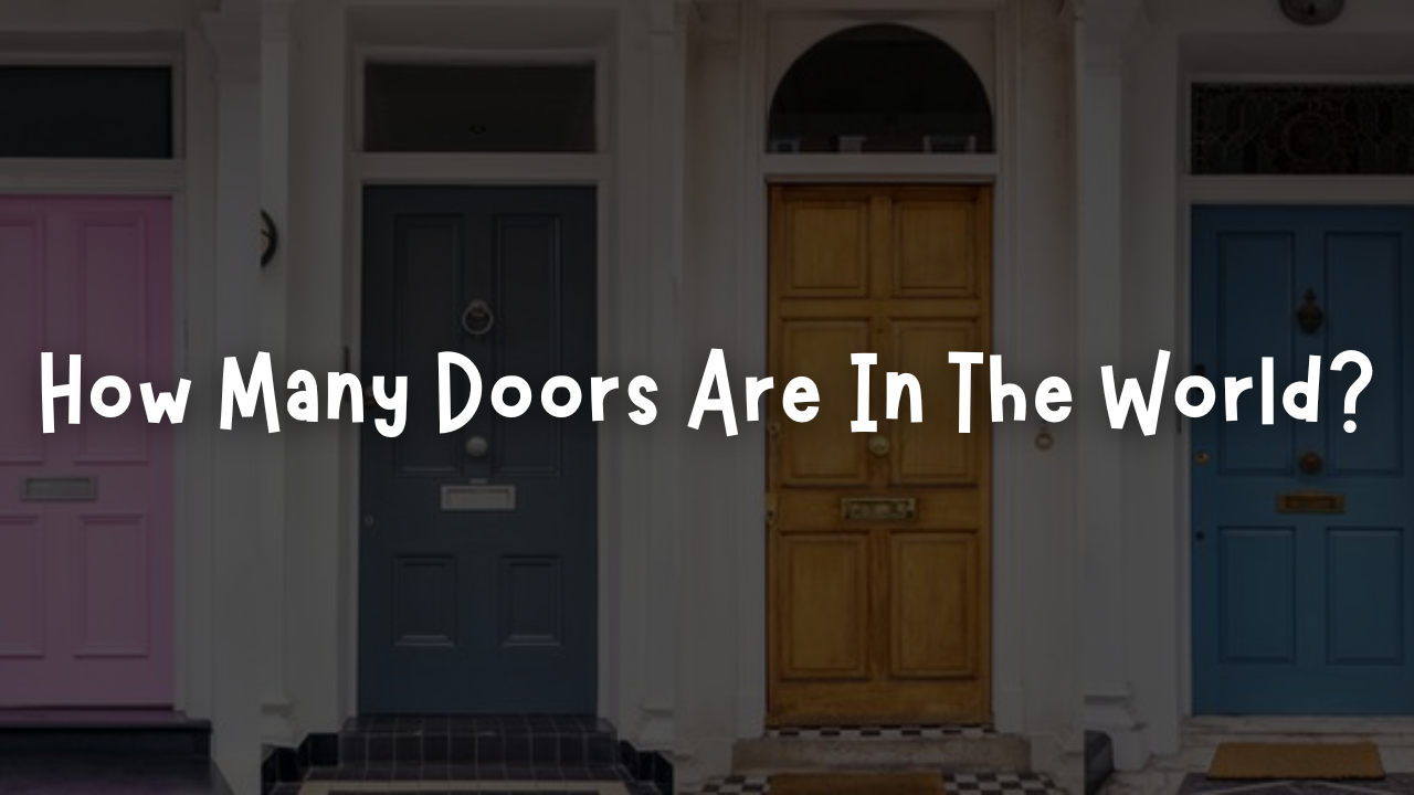 Global door count, Types of doors, Residential doors, Commercial doors, Vehicle doors, Public infrastructure doors, Specialized doors, Global door estimate,